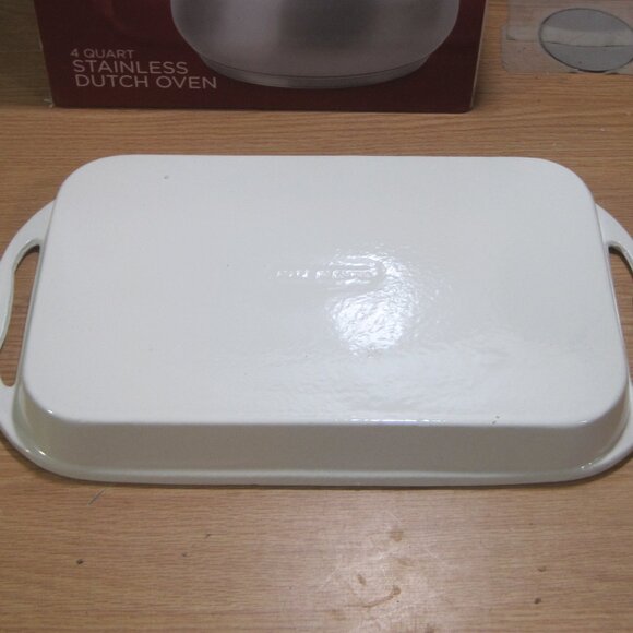 PARINI 13"Cast Iron Griddle & Andalucian BEL-FER Double Coated Ceramic Pan NEW - Picture 4 of 5